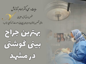 بهترین جراح بینی گوشتی در مشهد